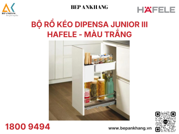 Bộ Rổ Kéo Dipensa Junior III 300mm Hafele 545.11.762 ( MÀU TRẮNG )